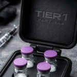 Tier 1 Peptides 4-Vial Protective Case